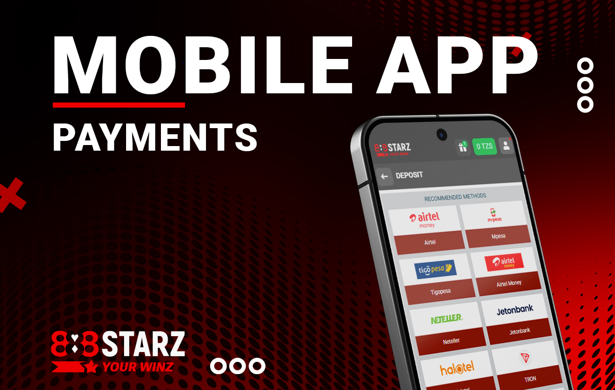 Deposit and Withdrawal in 888starz Mobile App