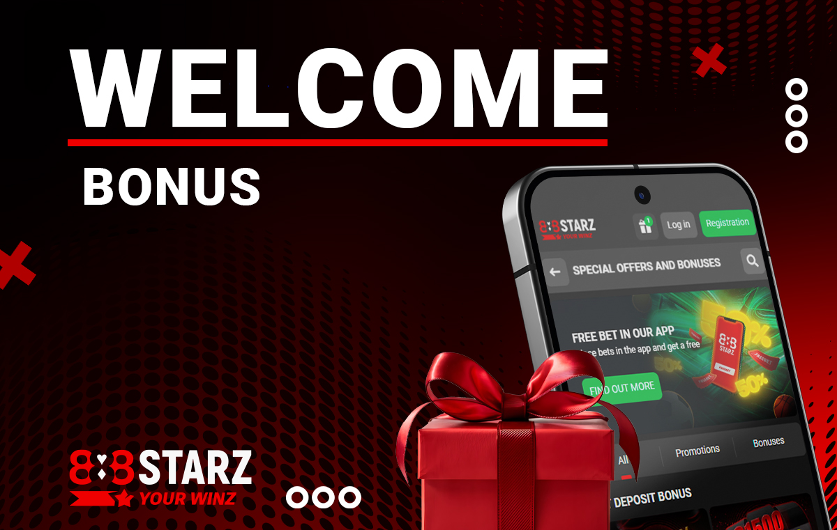 Welcome bonus for 888starz users from Tanzania