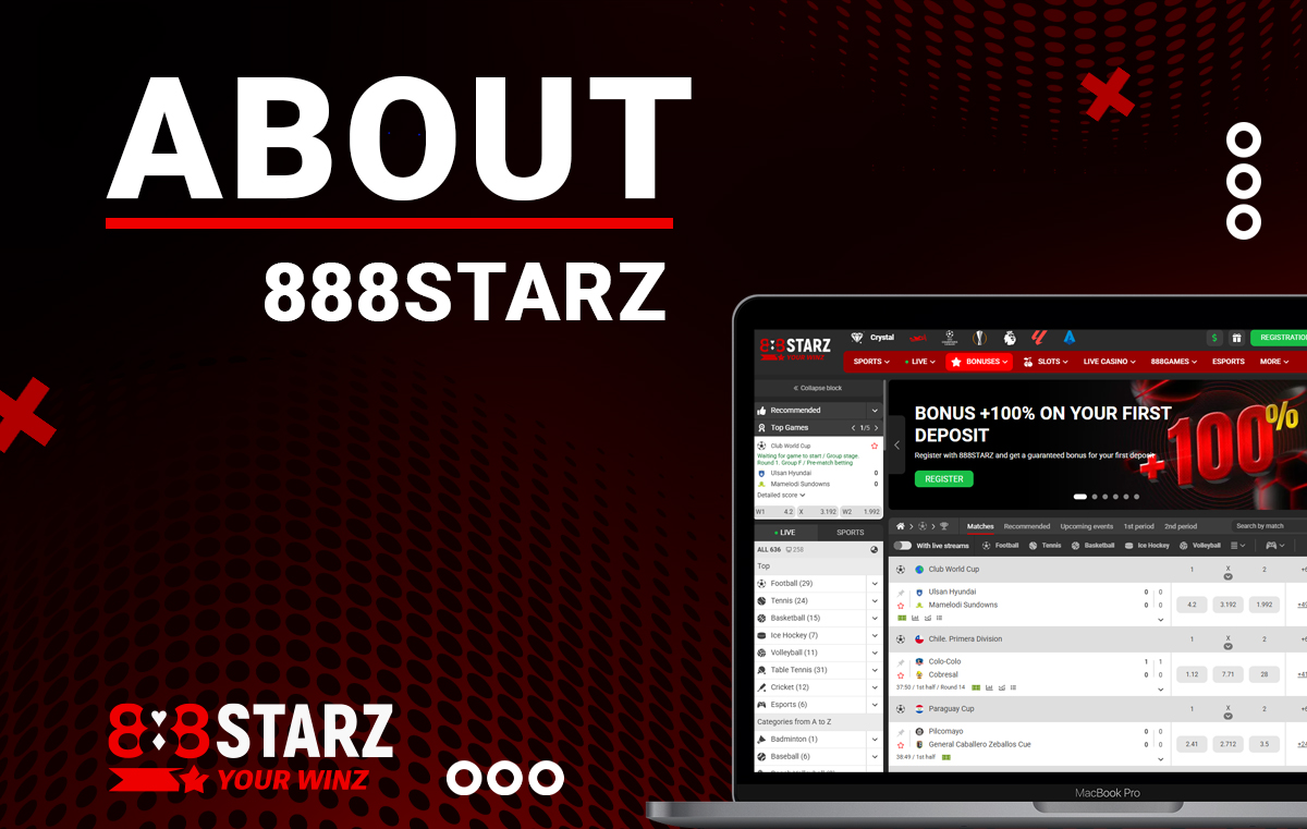 General information about the bookmaker and online casino 888starz